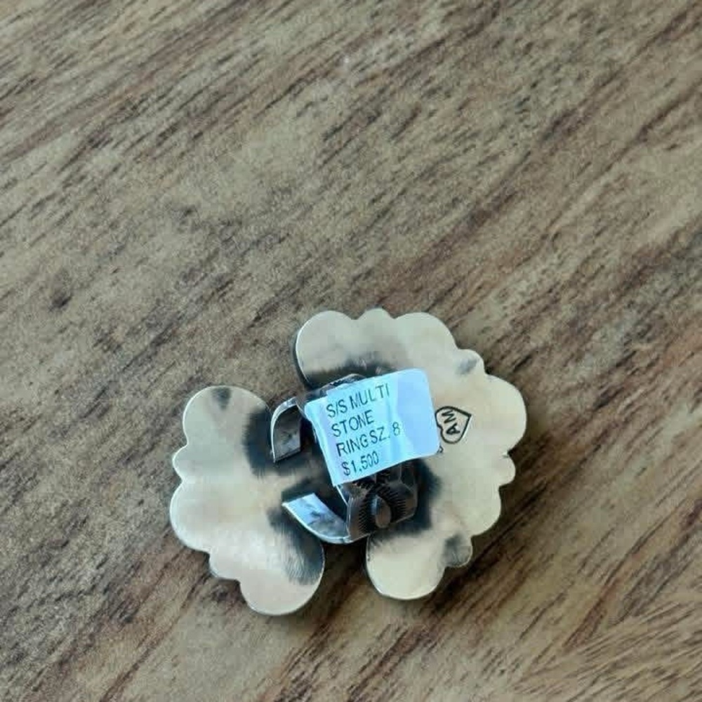 Turquoise Cluster Ring - Picture 4 of 4
